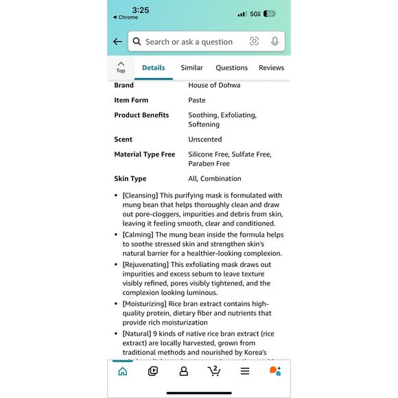 House of Dohwa Face Mask Set of 4 - Picture 8 of 8